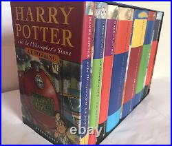 Harry Potter Children's Boxset Hardback Book Coverslip Set Slipcase Bloomsbury