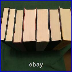 Harry Potter Complete 1998-2007 Original 1st Edition 7 Book Set 6 1st Prints