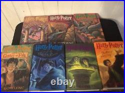 Harry Potter Complete 1-7 HCDJ3 1st Print+ 18 HTF Bonus BooksJ K Rowling
