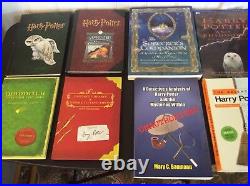 Harry Potter Complete 1-7 HCDJ3 1st Print+ 18 HTF Bonus BooksJ K Rowling