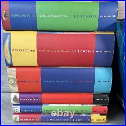 Harry Potter Complete Bloomsbury Set 7 Books +2 All Hardbacks Most First Edition