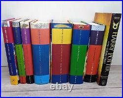 Harry Potter Complete Set Hardback Books J K Rowling 8 books Bloomsbury first ed