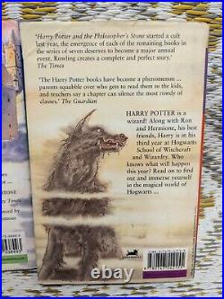 Harry Potter Complete UK Hardback Book Set 1-7 Bloomsbury Early Editions