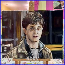 Harry Potter Danel Radcliffe Painting