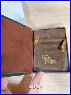 Harry Potter Exhibition Exclusive Golden Snitch Necklace Original Box From Japan