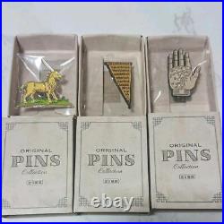 Harry Potter Exhibition Limited Original Pins Collection Set from Japan