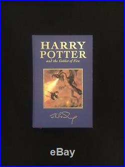Harry Potter GOF signed by Harry & Ron + original Krum painting AFTAL Dealer 113