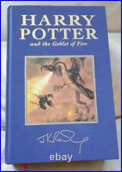 Harry Potter Goblet Of Fire Deluxe Signiture Edition 1st/1st Like New