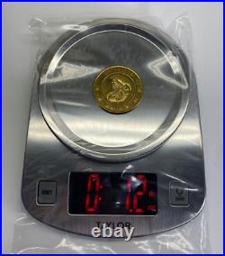 Harry Potter Gringotts Bank Gold, Silver, Copper 3 Piece Coin Set Original Used