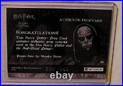 Harry Potter-HBP-Screen Used-Relic-Film-Papers from the Weasley House-Prop Card