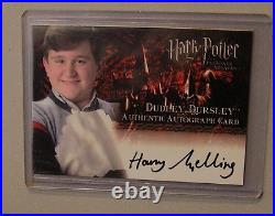 Harry Potter-Harry Melling-Dudley Dursley-POA-Movie-Signature-Autograph Card
