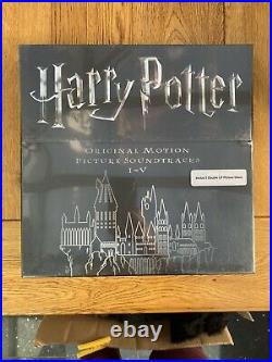 Harry Potter I-V Original Motion Picture Soundtrack 10 VINYL LP LIMITED EDITION