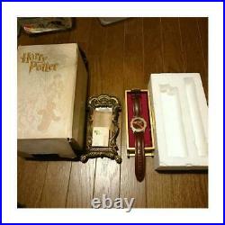 Harry Potter Limited Edition 3500 Fossil Watch & Mirror of Erised Case Light F/S
