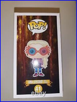 Harry Potter Luna Lovegood with Glasses Pop! Vinyl #41 With Pop Protector