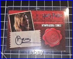 Harry Potter-Natalia Tena-Nymphadora Tonks-Cinema-Movie-Signature-Autograph Card