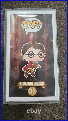 Harry Potter On Broom Sdcc 2017 Convention Exclusive Funko Pop #31 Protector