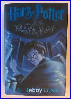 Harry Potter & Order of the Phoenix J K Rowling HB/DJ 1st American 1st Printing