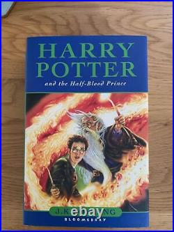 Harry Potter Original Books Some 1st Editions Various Print Books
