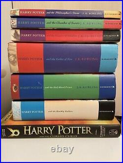 Harry Potter Original Cover Book Set Paperback Hardback Firsr Edition Cursed Chi