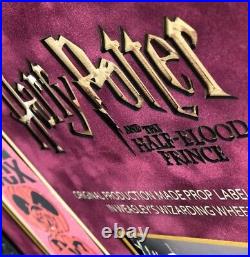 Harry Potter Original PROP Pumpkin Face Box label as used in Weasley shop