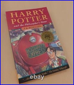 Harry Potter Philosopher's Stone 1st Edition 28th Print Joanne Rowling Like New