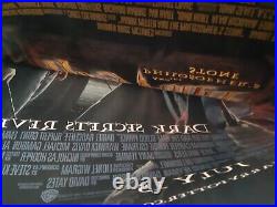 Harry Potter Philosopher's stone poster DS circa 27x40 + Half Blood Prince 27x40
