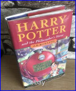 Harry Potter Philosophers Stone HB First Edition 1st 12th Print Uk Bloomsbury