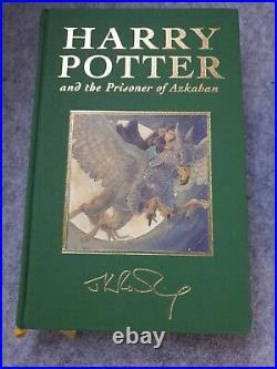 Harry Potter Prisoner Of Azkaban 1999 Deluxe Signed. 1st/10th Used