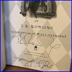 Harry Potter & Prisoner of Azkaban, J K Rowling, 1st/1st, DOUBLE SIGNED (JSA)