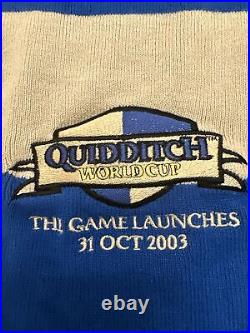 Harry Potter QUIDDITCH WORLD CUP Scarf, Original Brought 31.10.2003 At Event