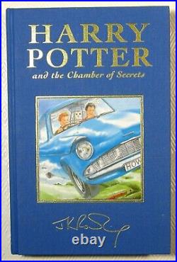 Harry Potter Rowling Chamber of Secrets 1st/1st UNREAD NEW DELUXE UK HC