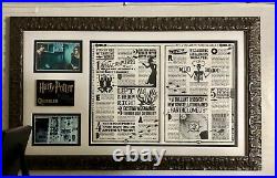 Harry Potter Screen Used Movie Prop Quibbler Framed