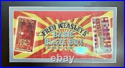 Harry Potter Screen Used Movie Prop Weasleys Wizard Wheezes Box Label Framed