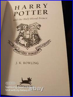 Harry Potter Signed First Edition, Harry Potter and the Half-blood Prince