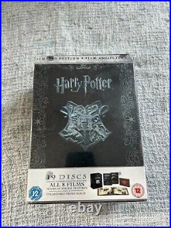 Harry Potter The Complete 1-8 Film Collection Limited Numbered Edition 13,927