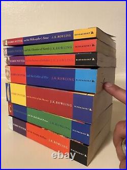 Harry Potter The Complete Collection UK Original Paperback Extremely Rare