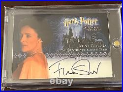Harry Potter The Dursley Family Autograph Cards Petunia, Vernon & Dudley Artbox