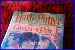 Harry Potter The Goblet of Fire 1st Printing 1st American Edition Near Mint