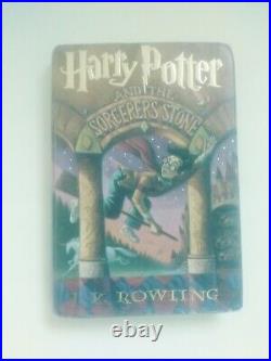 Harry Potter The Sorcerer's Stone Book First American Edition 20-19-18 Oct 1998