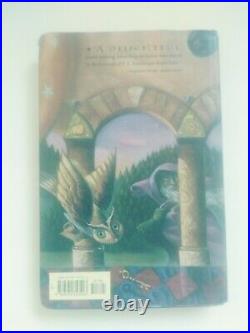 Harry Potter The Sorcerer's Stone Book First American Edition 20-19-18 Oct 1998