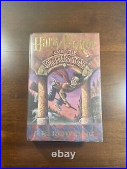 Harry Potter & The Sorcerer's Stone Hardcover HC 1st Edition 4th Printing 1998