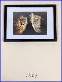 Harry Potter/ Voldemort pencil drawing