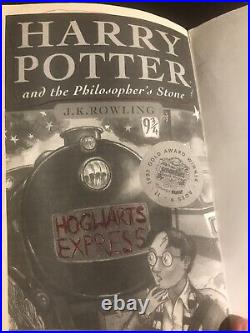 Harry Potter and The Chamber of Secrets 1st British Edition, 6th Print ERROR