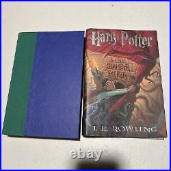 Harry Potter and the Chamber of Secrets 1st Print Full # Errors with Orig DJ EX