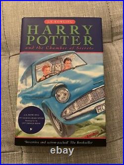 Harry Potter and the Chamber of Secrets, JK Rowling, first edition, first print