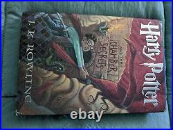 Harry Potter and the Chamber of Secrets RARE PRINT ERRORS 1st US Ed- 1st Print