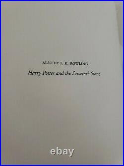 Harry Potter and the Chamber of Secrets true First Edition with all pts & errors