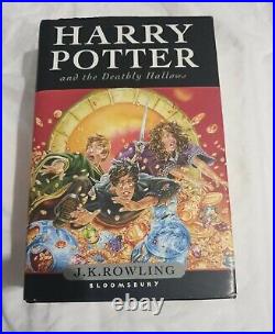 Harry Potter and the Deathly Hallows by J. K. Rowling. 2007 1st ED & 1ST Print