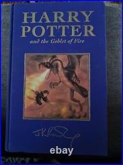 Harry Potter and the Goblet of Fire 1st Edition UK Deluxe Edition