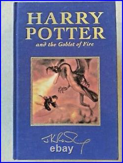 Harry Potter and the Goblet of Fire Deluxe Edition 1st Edition 1st Issue